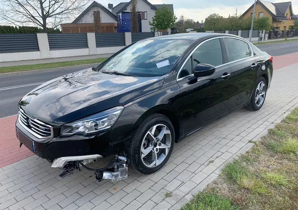 samochody osobowe Peugeot 508 cena 33900 przebieg: 145505, rok produkcji 2016 z Nowa Sól